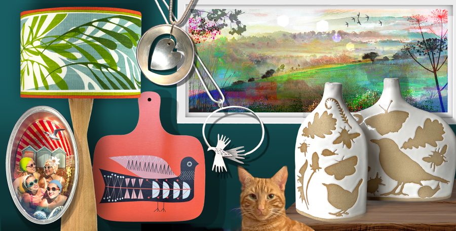 a selection of work from artists at Milton House