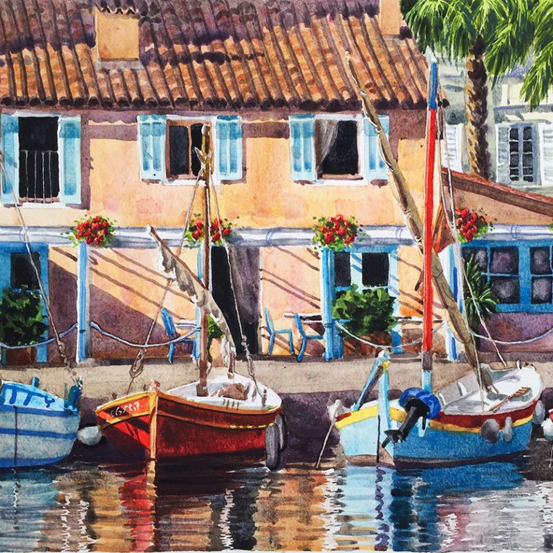 Boats in French Harbour