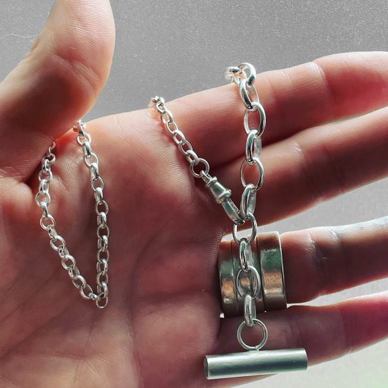 Sterling Silver Adjustable Darling Necklace