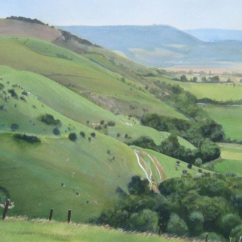 Devil's Dyke Watercolour