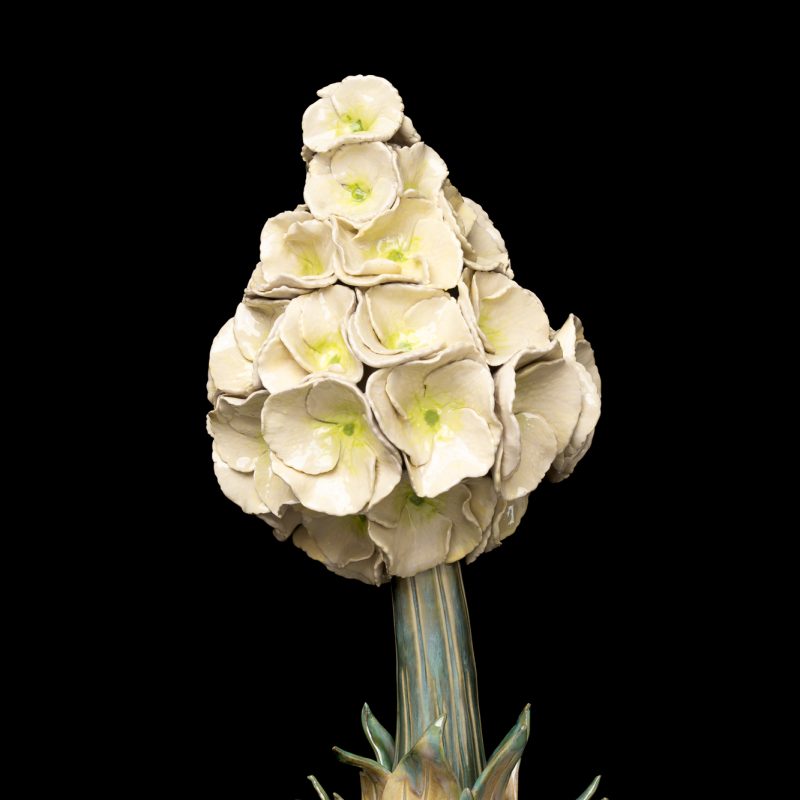 thrown and modelled stoneware